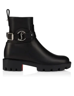 DIANOUCHETTE LUG FLAT LEATHER WAX BLACK