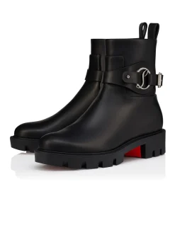 DIANOUCHETTE LUG FLAT LEATHER WAX BLACK