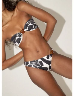 Digby Beaded Low Rise Bikini Bottom