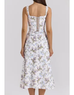 DIONNE COTTON MIDI DRESS