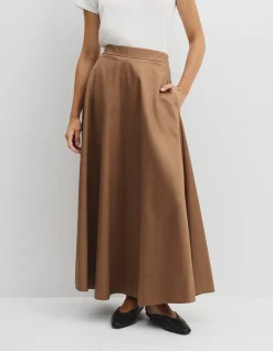 Dirndl Maxi Skirt