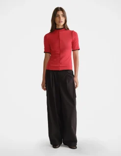 D-LUXE SHORT SLEEVE TOP