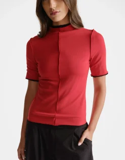 D-LUXE SHORT SLEEVE TOP