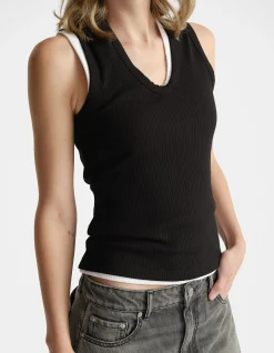D-LUXE RIBBED SCOOP TANK