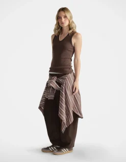 D-LUXE RIBBED SCOOP TANK