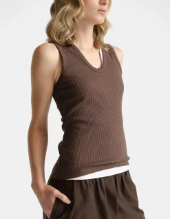 D-LUXE RIBBED SCOOP TANK