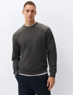DOBBY TEXTURED PULLOVER