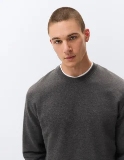 DOBBY TEXTURED PULLOVER