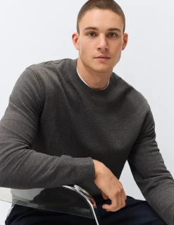 DOBBY TEXTURED PULLOVER