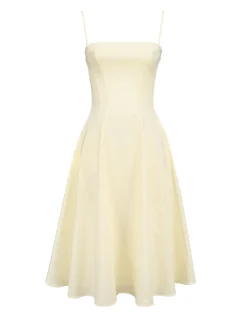 DOLLY A-LINE MIDI SUNDRESS