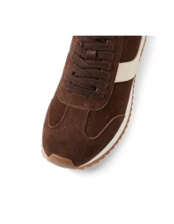 Donnie Retro Suede Lace Up Sneakers