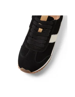 Donnie Retro Suede Lace Up Trainers