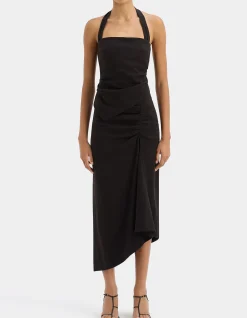 Dorian Ruched Midi Skirt