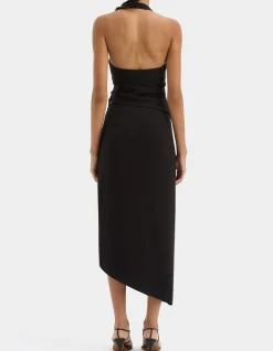 Dorian Ruched Midi Skirt