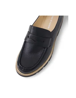 Dorte Chunky Sole Leather Loafers