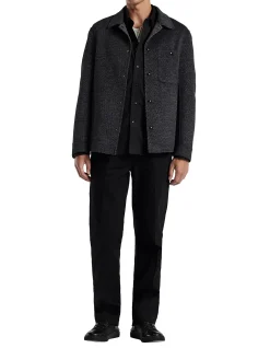 DOUBLE FACE SHIRT JACKET