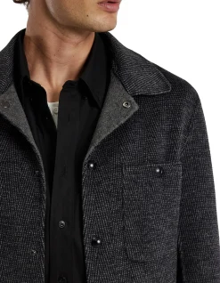 DOUBLE FACE SHIRT JACKET