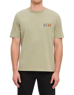 DOUBLE FOX HEAD FADED COMFORT T-SHIRT