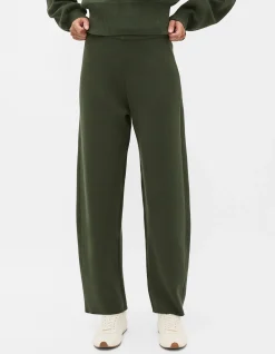 DOUBLE KNIT BARREL PANT