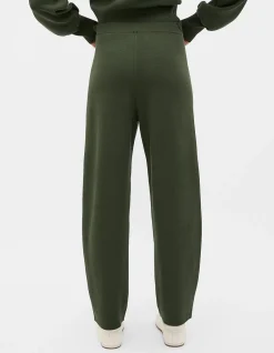 DOUBLE KNIT BARREL PANT