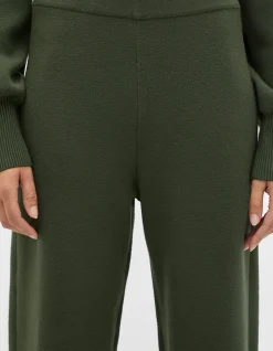 DOUBLE KNIT BARREL PANT