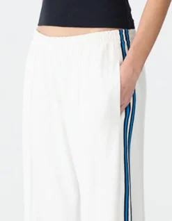Double Stripe Wide Leg Pant