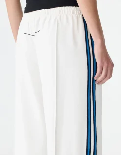 Double Stripe Wide Leg Pant