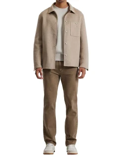 DOUBLE FACE SHIRT JACKET