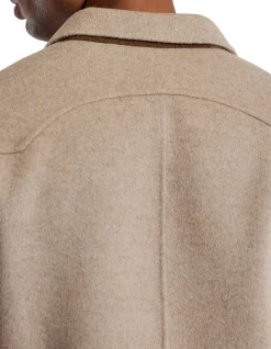 DOUBLE FACE SHIRT JACKET