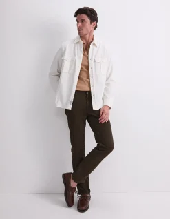 DOUBLE POCKET LONG SLEEVE OVERSHIRT