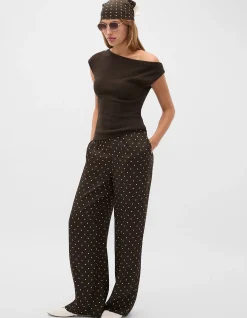 DRAPE SHOULDER KNIT