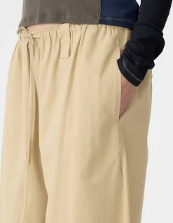 Drawstring detail pull on pant