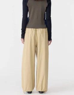 Drawstring detail pull on pant