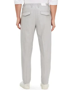 DRAWSTRING PLEATED RELAXED TROUSER