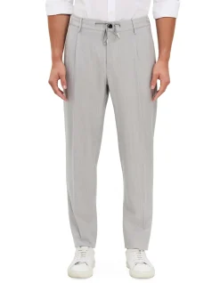 DRAWSTRING PLEATED RELAXED TROUSER