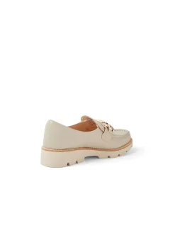 Drizza Chain Detail Leather Loafers