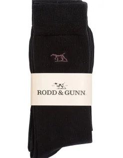 Dry Plains Three Pack Socks - Onyx
