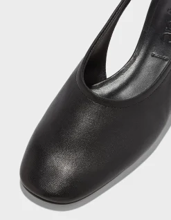 DUA NAPPA LEATHER SLINGBACK FLAT