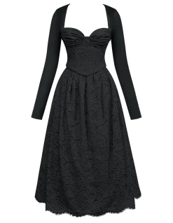 DUCHESS MIDI DRESS