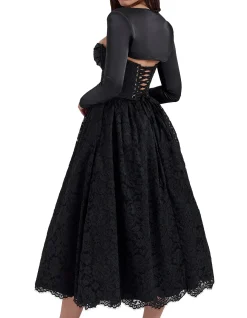 DUCHESS MIDI DRESS