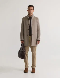 DUNBAR WOOL COAT