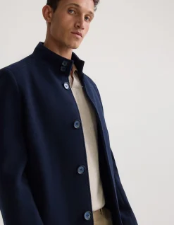 DUNBAR WOOL COAT