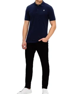 Dunda Slim Organic Cotton Short Sleeve Polo Shirt