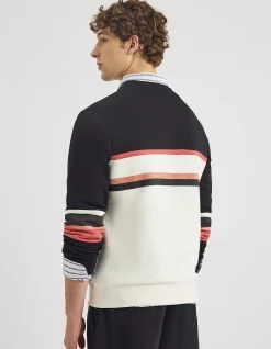 DUNE BRUSHED FLEECE SWEATSHIRT BLACK
