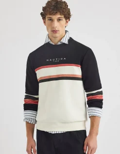 DUNE BRUSHED FLEECE SWEATSHIRT BLACK