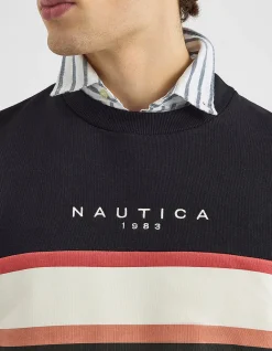 DUNE BRUSHED FLEECE SWEATSHIRT BLACK