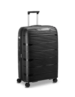 Dune 76cm Expandable Hard Shell Suitcase Black