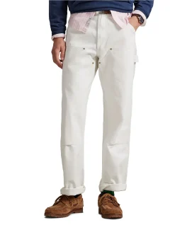 Dungaree Fit Canvas Relaxed Carpenter Pants