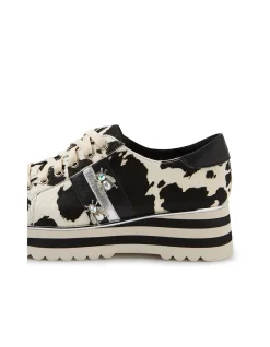 Eagleso Jewelled Insect Platform Sneakers
