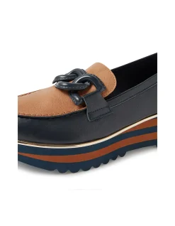 Eaila Chain Detail Platform Loafers